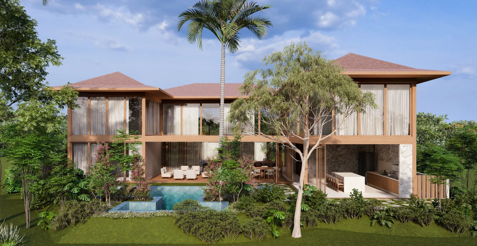 Casa Maré — illustrative rendering 1